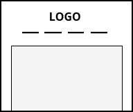 Boxed Content header design