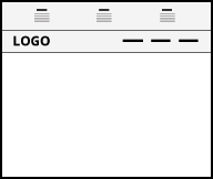 header top widget design